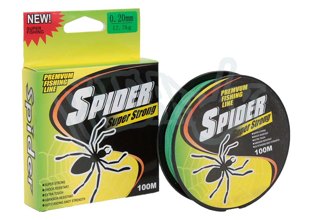 Леска плетенка SPIDER 100m (0,22)