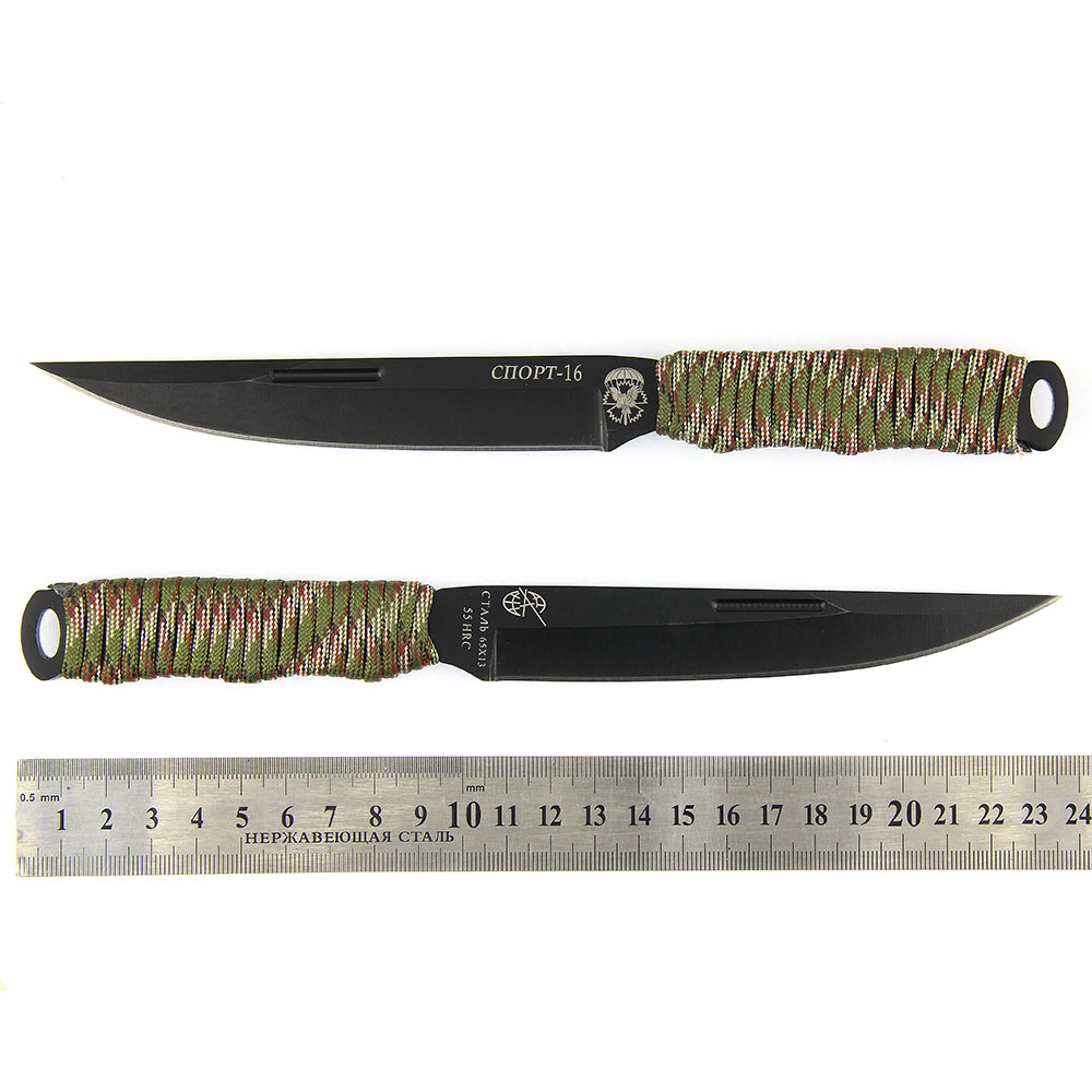 Нож нескл. 0821В-2 Спорт 16 металл чехол