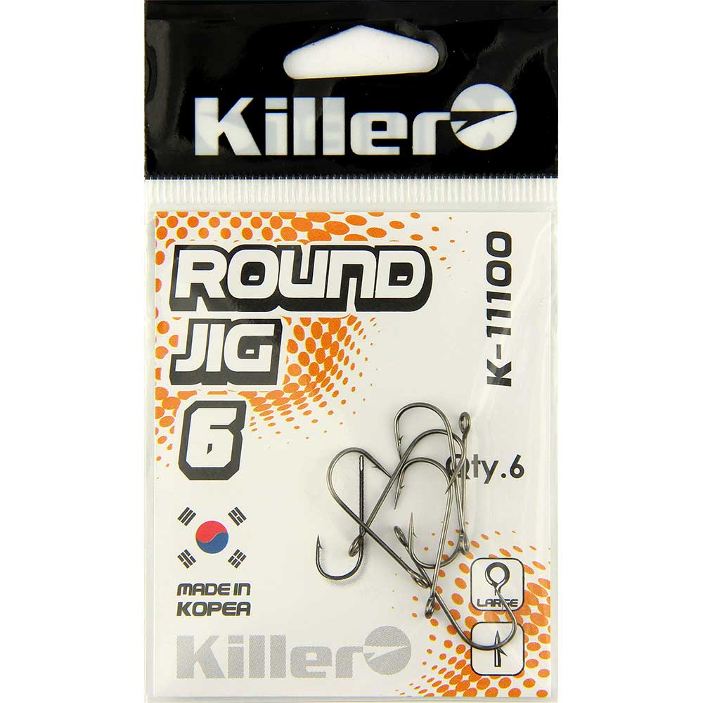 Крючки Killer ROUND JIG №6 (11100)
