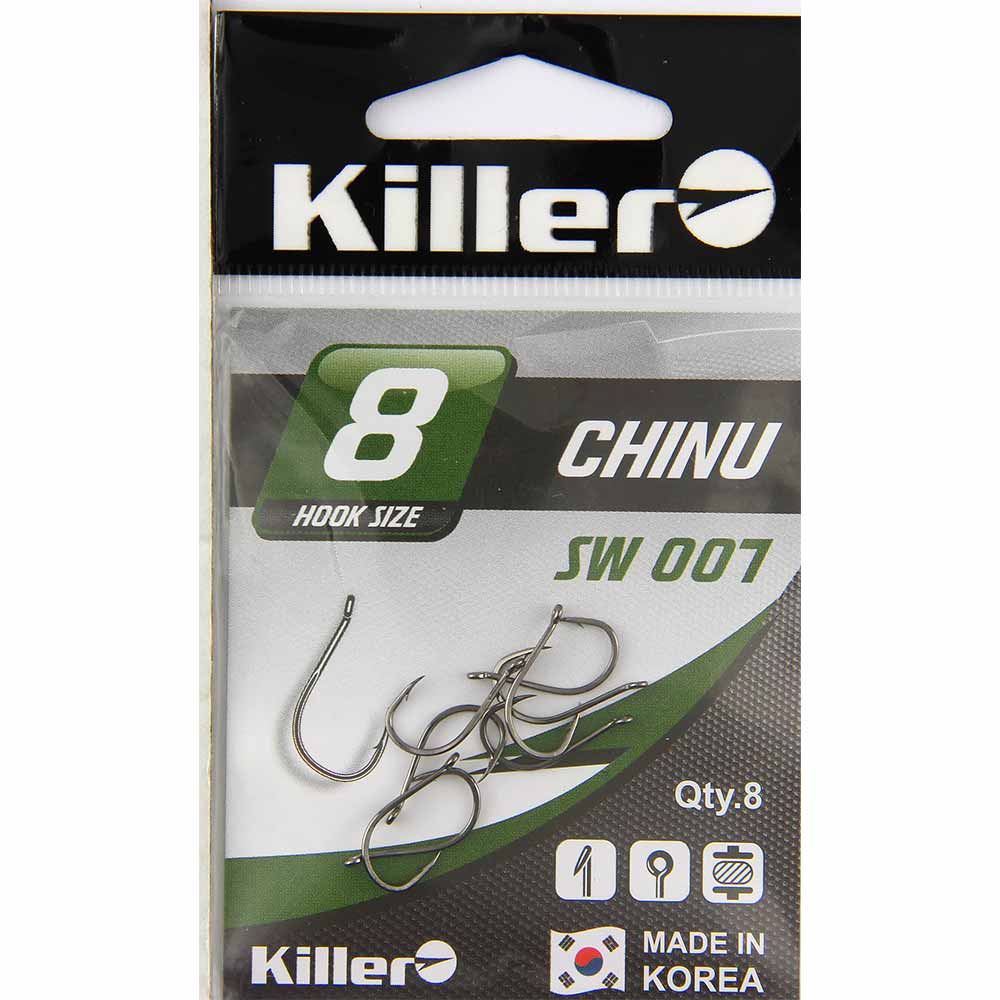 Крючки Killer  CHINU №8 (007)