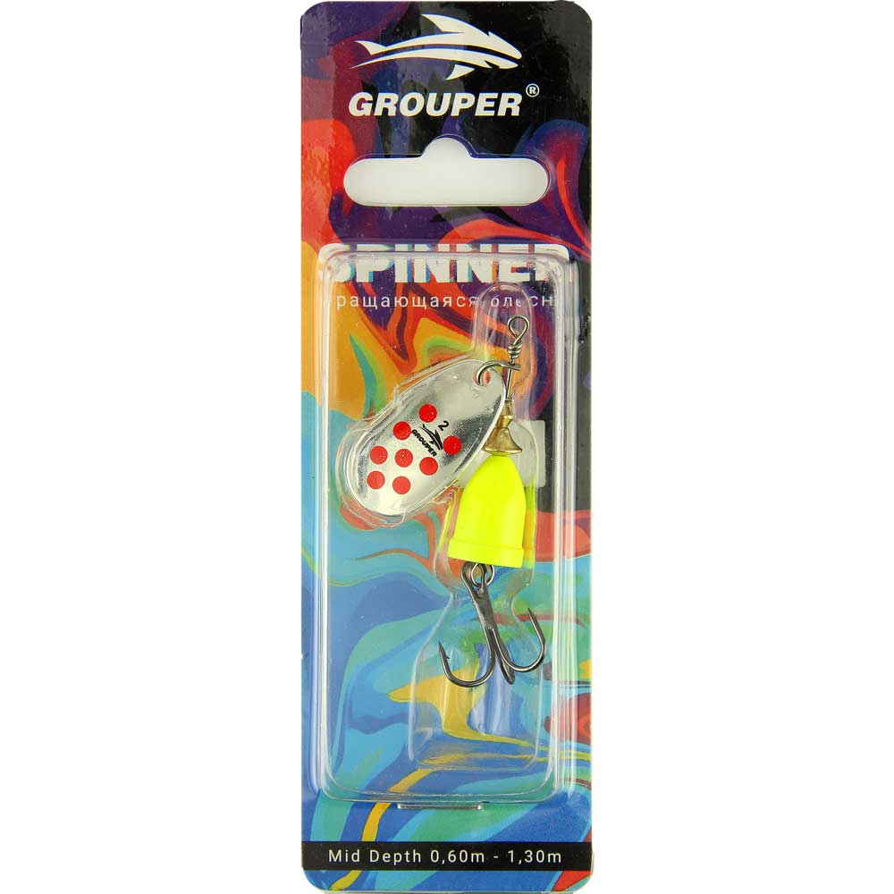 Блесна вертушка Spinner Grouper 2 цвет 006