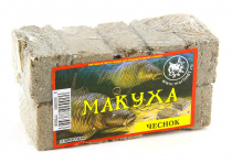 Жмых прессованный МАКУХА подсолнечник чеснок  (в упак.10 куб.) 350гр 