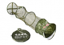 Садок береговой капрон 33см*150см (зеленая сетка) TTR-01