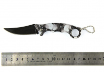 Нож складной металл пластик 412