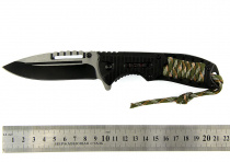 Нож складной отделка шнурок m007