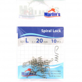 Застежки "Marlin's" Spiral Lock size L 20мм уп.10шт. SL9001-002