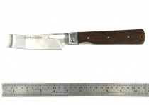 Нож скл. S135 Цирюльник дерево чехол 