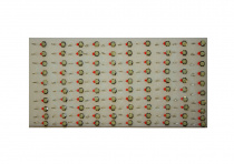 Мормышка Шестигранникd5,2 с поднурт.,Гальваника серебром+эпоксид.шар+светонак.(100шт)