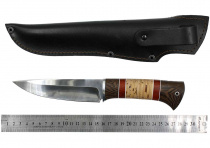 Нож Окский Тукан ст.65х13 ЭКСПО рукоять граб, вставка (4851)
