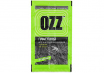 Пластина от комаров OZZ Стандарт 10шт/200 (020501)