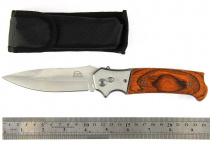 Нож складной дерево АС 570-65