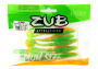 Приманка ZUB-WIBRA 90мм-5шт, (цвет 022) зелено-оранжевый