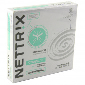 Спирали от комаров б/запаха 10шт/уп. NETTRIX Universal