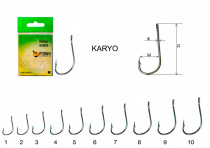 Крючок FISH KAIRYO HAN-SUER-RING №5 с ушком, покрытие BN (10шт)