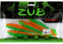 Приманка ZUB-IZI 165мм-4шт, (цвет 022) зелено-оранжевый