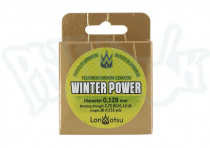 Леска Lonwatsu Winter Power 30м (цвет - флуоресц.желтый) (0128)