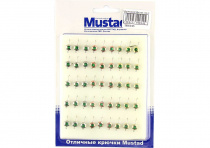 Мормышка Мустад тип-35 шестигранник с камнем (цена за 1шт)