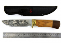 Нож нескл. FB80 Лесной дерево чехол (Пират)