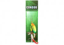 Блесна вращ.Condor Gourmet Caterpillar, р-р 4мм, 10г, цв.CB03(5112410CB03)