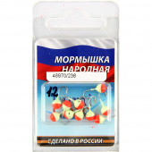 Мормышка вольфрам Дробина с отверст.d4мм (литая-покраска #236)
