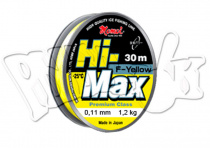 Леска Hi-Max F-Yellow желт 30м (018) зимняя