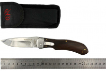 Нож выкидной SA-501 Походный дерево чехол