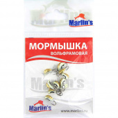 Мормышка вольфрам Marlin`s Вятская личинка-коза №2 (уп.10шт) 7101-104